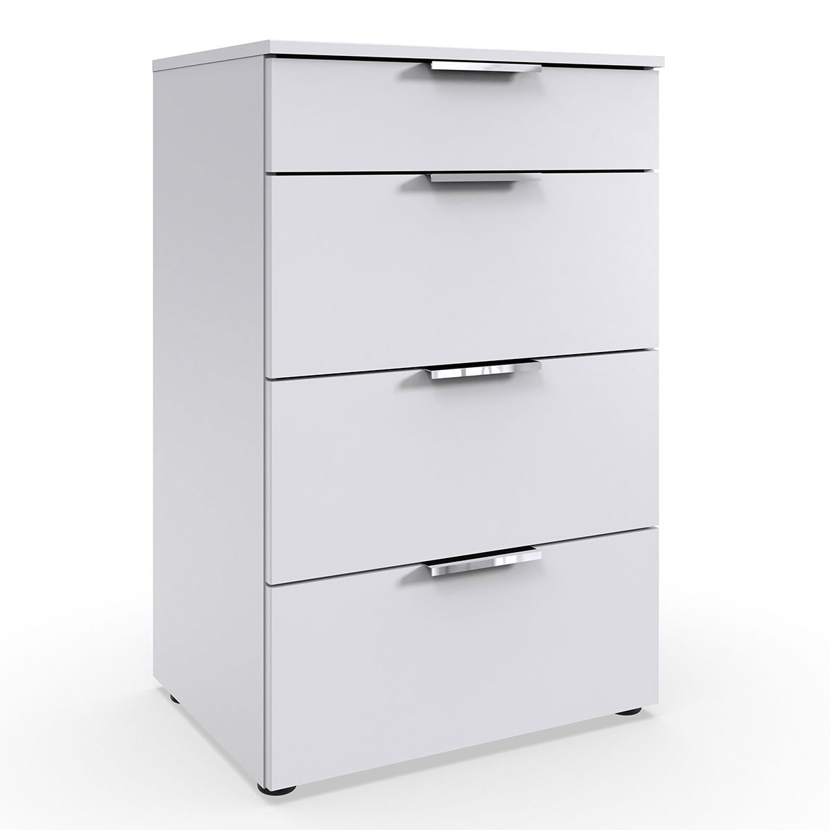 Wimex level36 A Schubkastenkommode 54 cm 4S Weiß