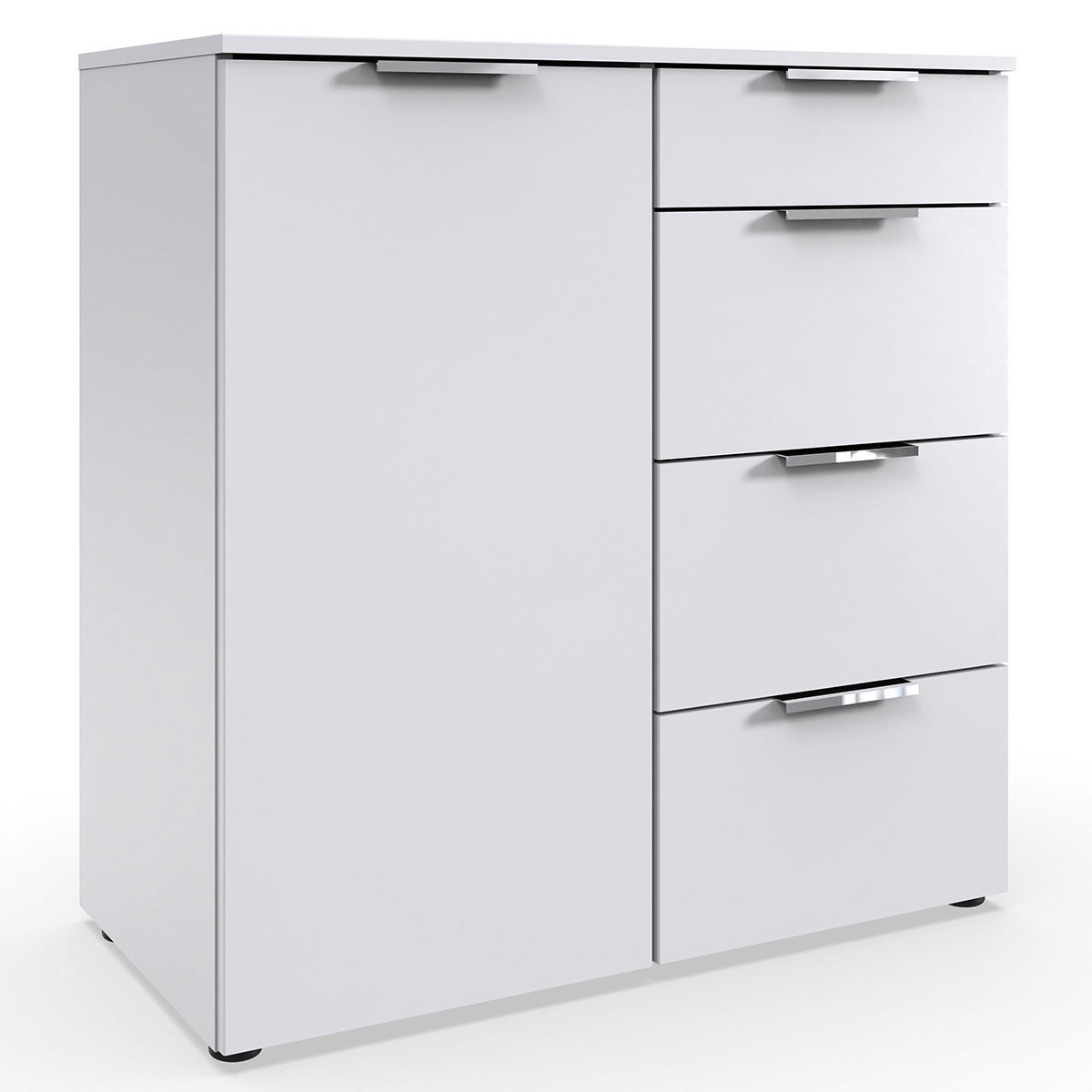 Wimex level36 A Kombikommode 1T 4S Weiß
