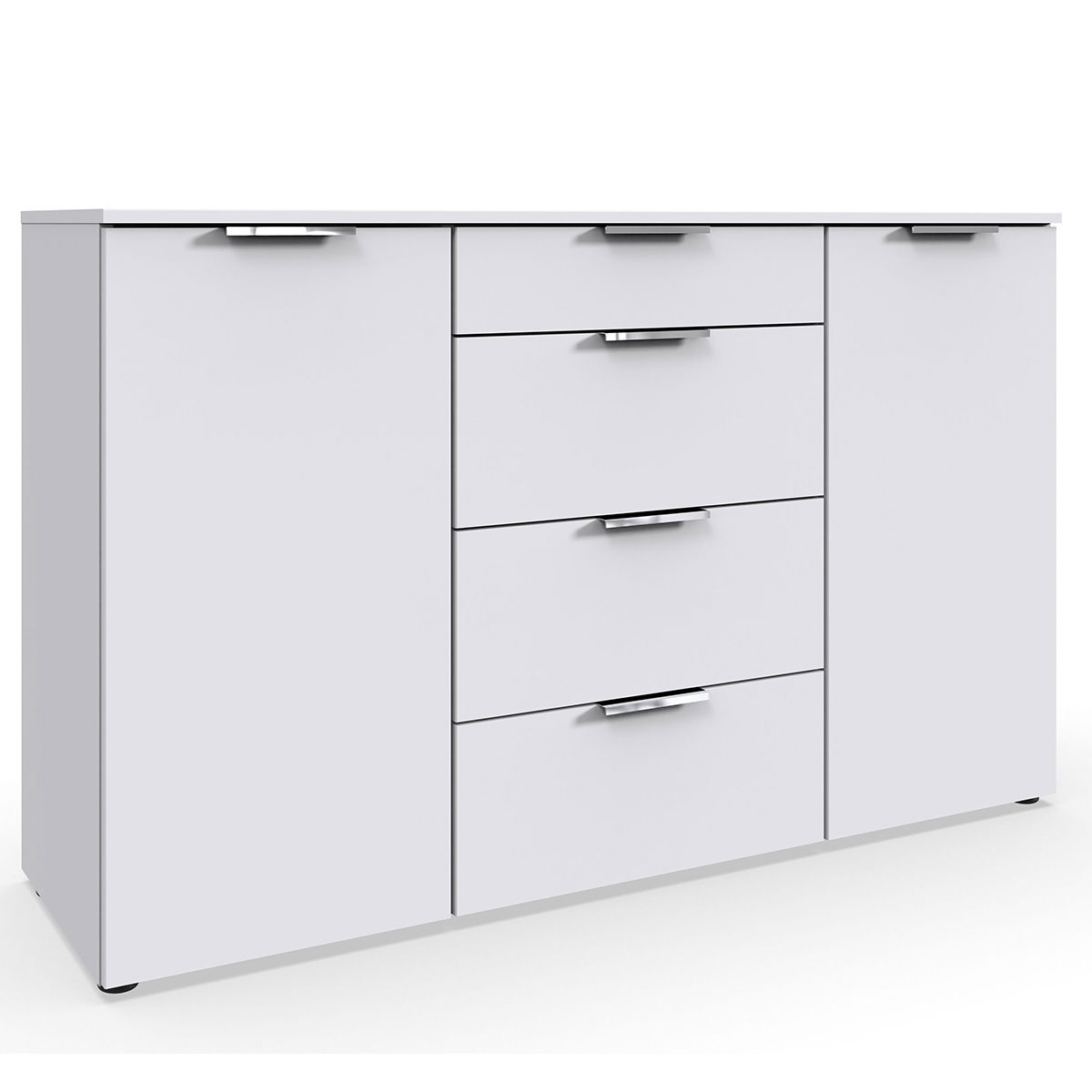 Wimex level36 A Kombikommode 2T 4S Weiß