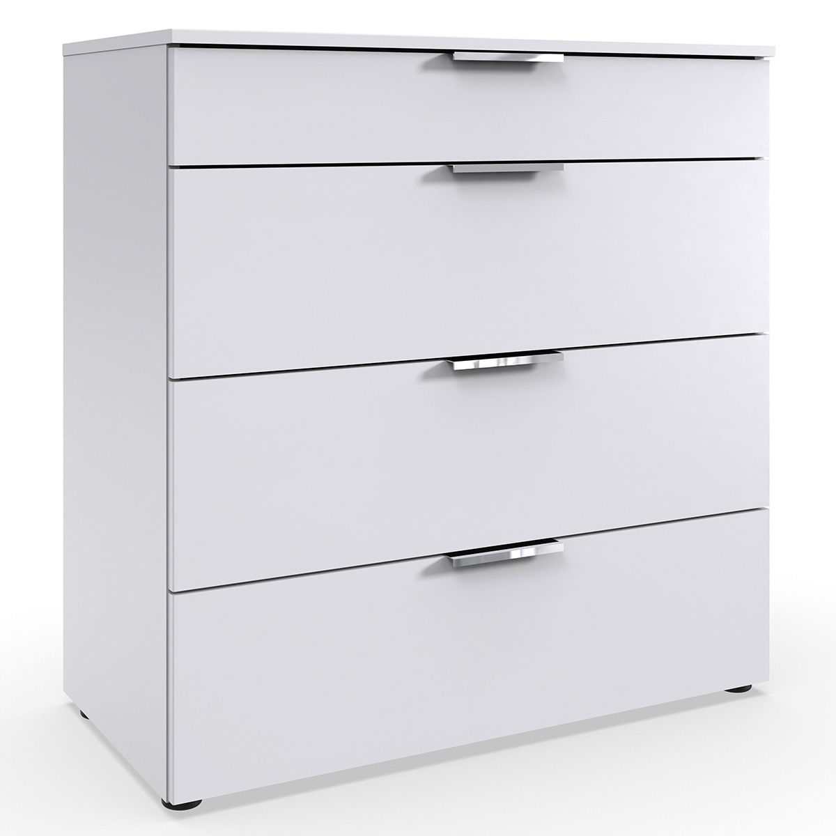 Wimex level36 A Schubkastenkommode 81 cm 4S Weiß