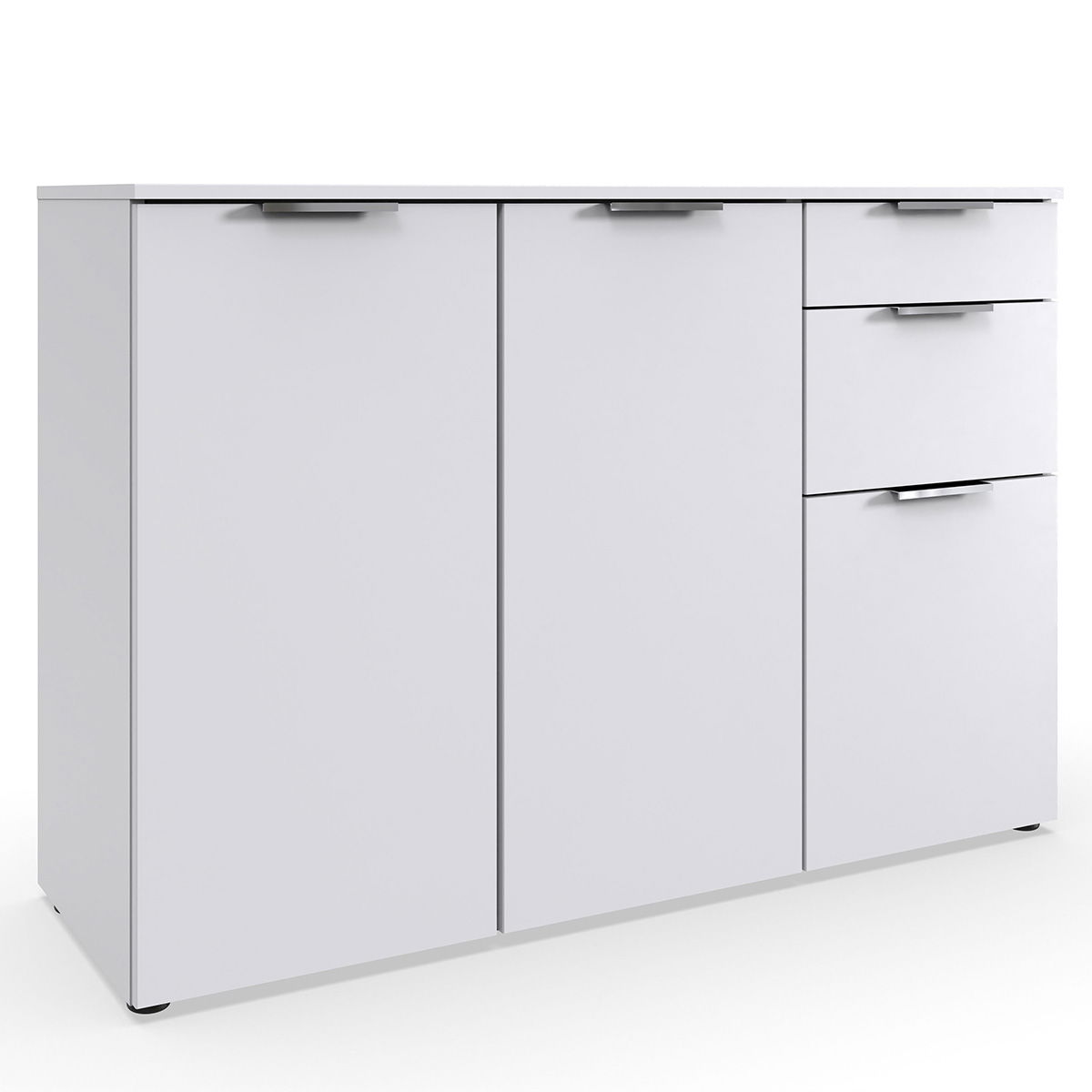 Wimex level36 A Kombikommode 2T 3S Weiß