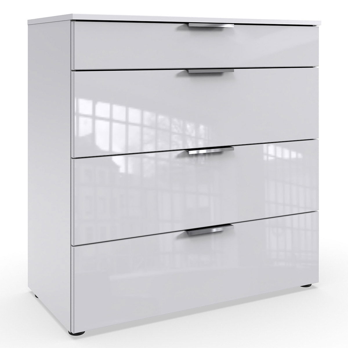 Wimex level36 C Schubkastenkommode 81 cm 4S Weiß