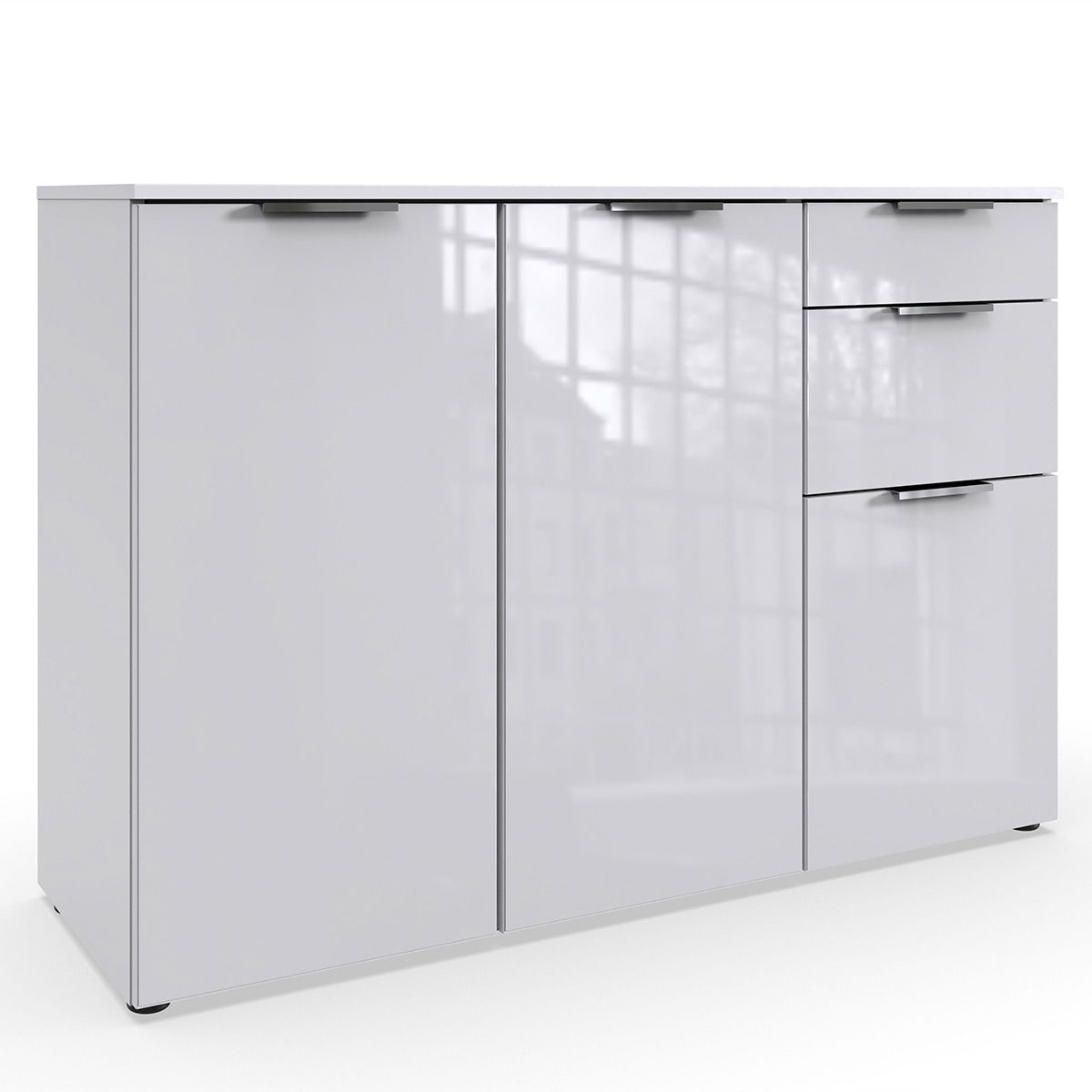 Wimex level36 C Kombikommode 2T 3S Weiß