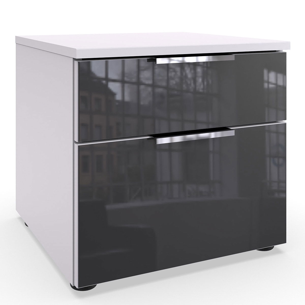 Wimex level36 C Schubkastenkommode 41 cm 2S Grey/Weiß