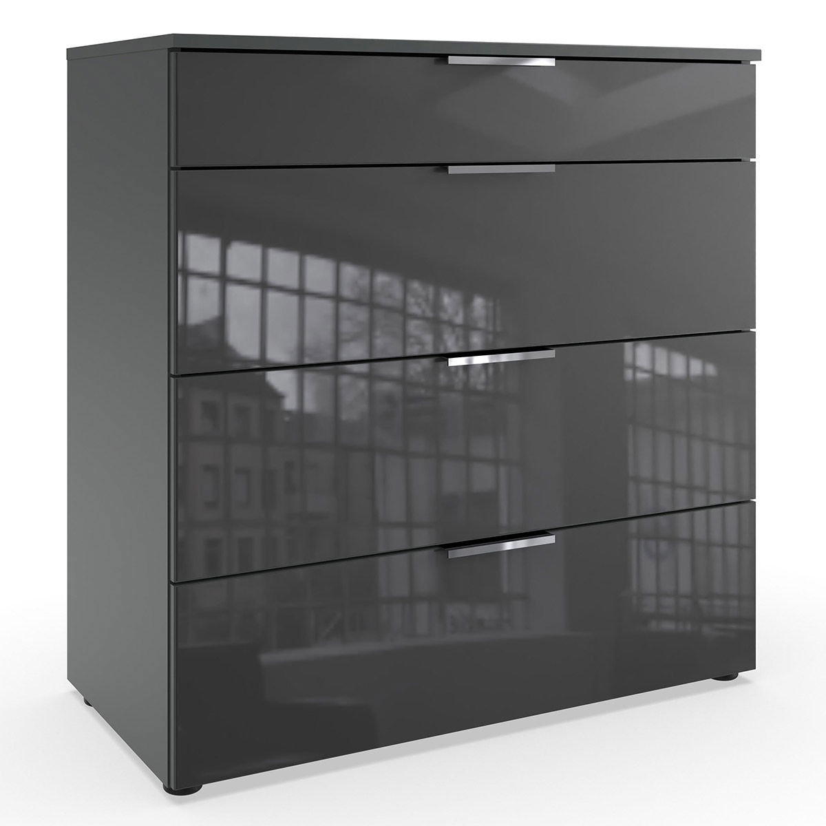 Wimex level36 C Schubkastenkommode 81 cm 4S Grey/Graphit