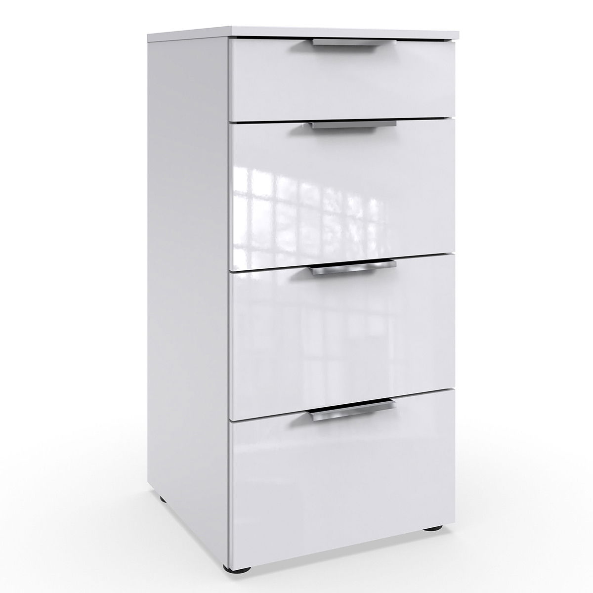 Wimex level36 D Schubkastenkommode 41 cm 4S Weiß