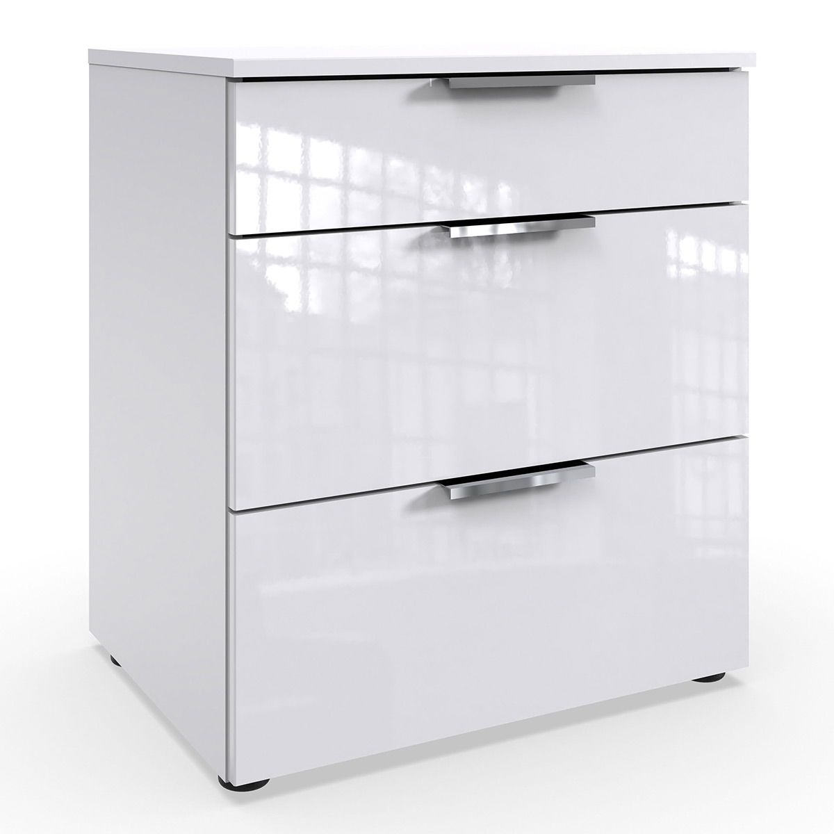 Wimex level36 D Schubkastenkommode 54 cm 3S Weiß