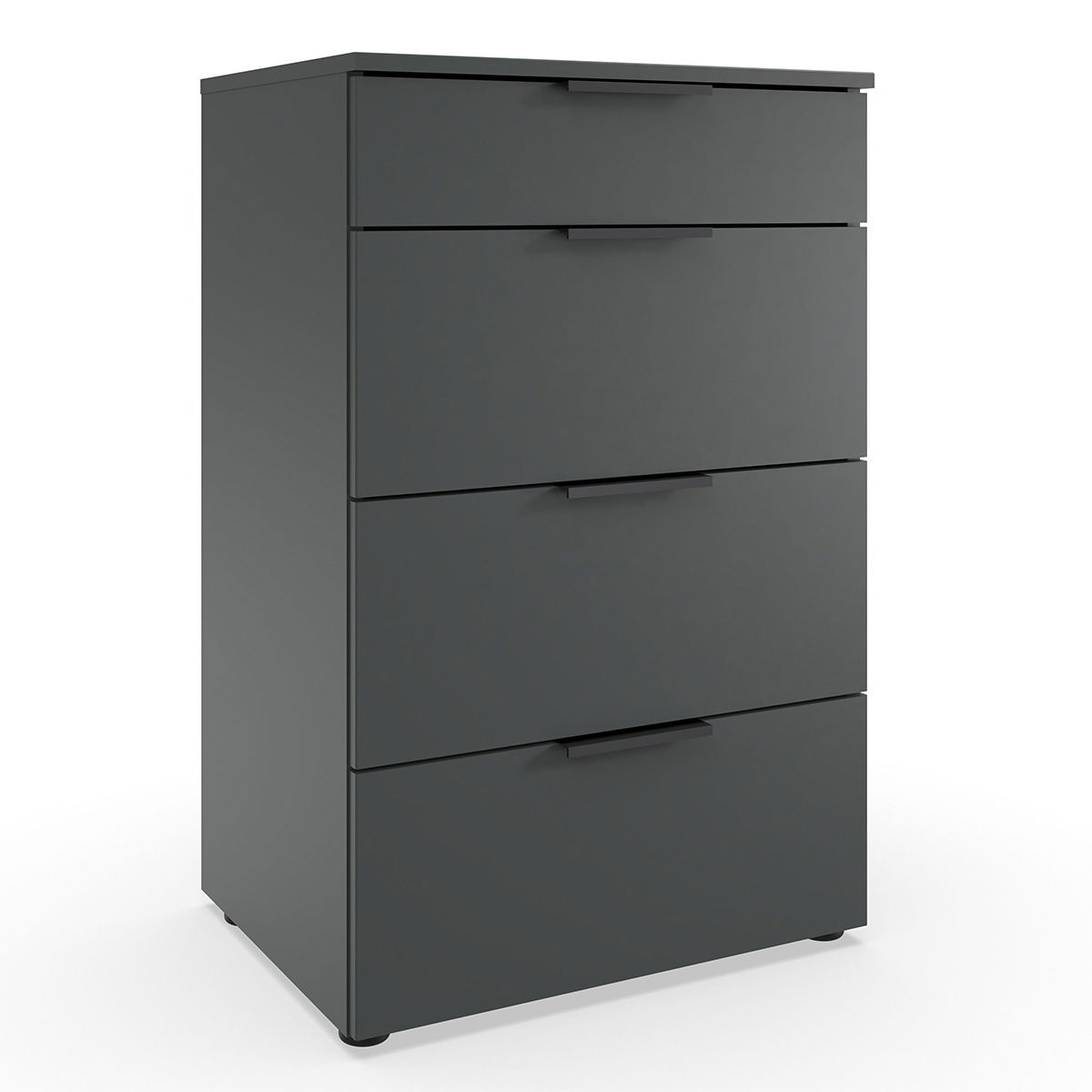 Wimex level36 black A Schubkastenkommode 54 cm 4S Graphit