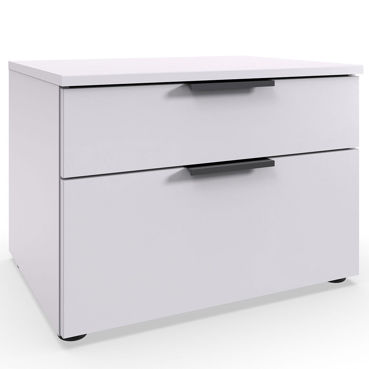 Wimex level36 black A Schubkastenkommode 54 cm 2S Weiß