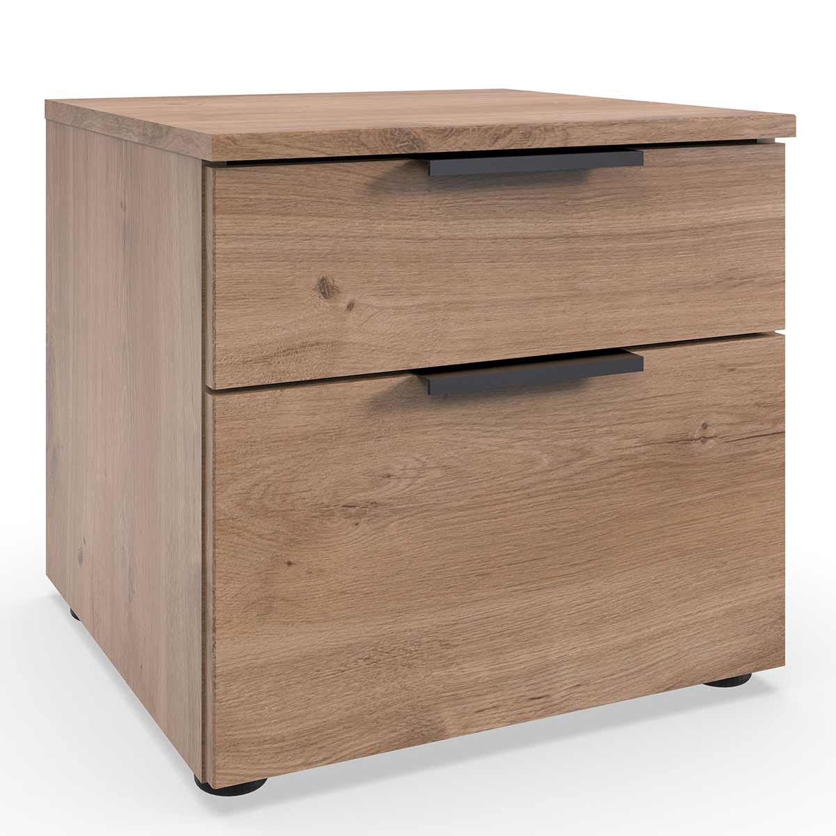 Wimex level36 black A Schubkastenkommode 41 cm 2S Plankeneiche Dekor