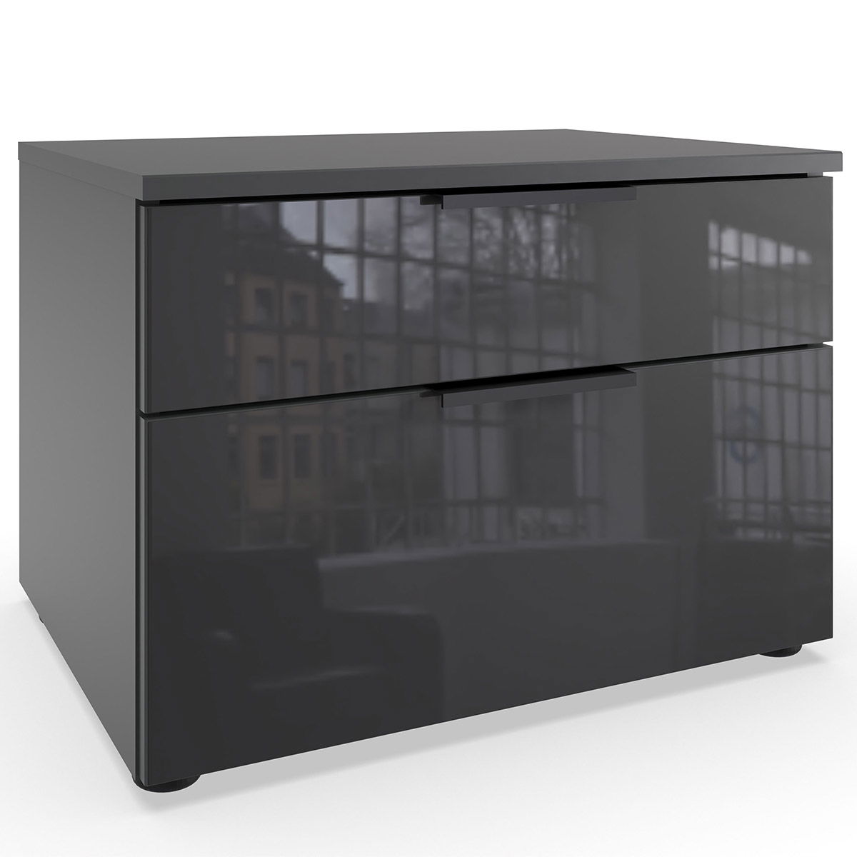 Wimex level36 black C Schubkastenkommode 54 cm 2S Grey/Graphit