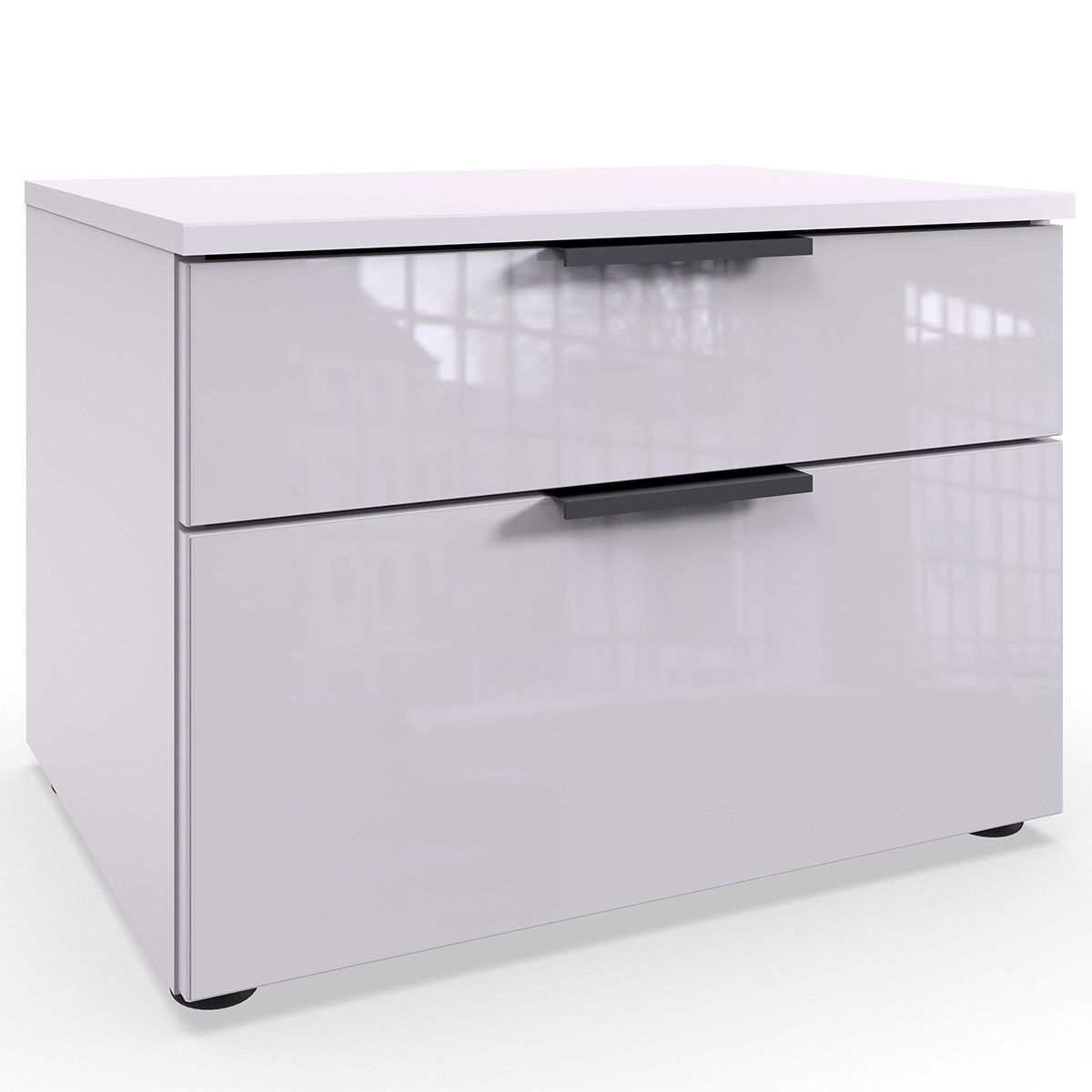 Wimex level36 black C Schubkastenkommode 54 cm 2S Weiß