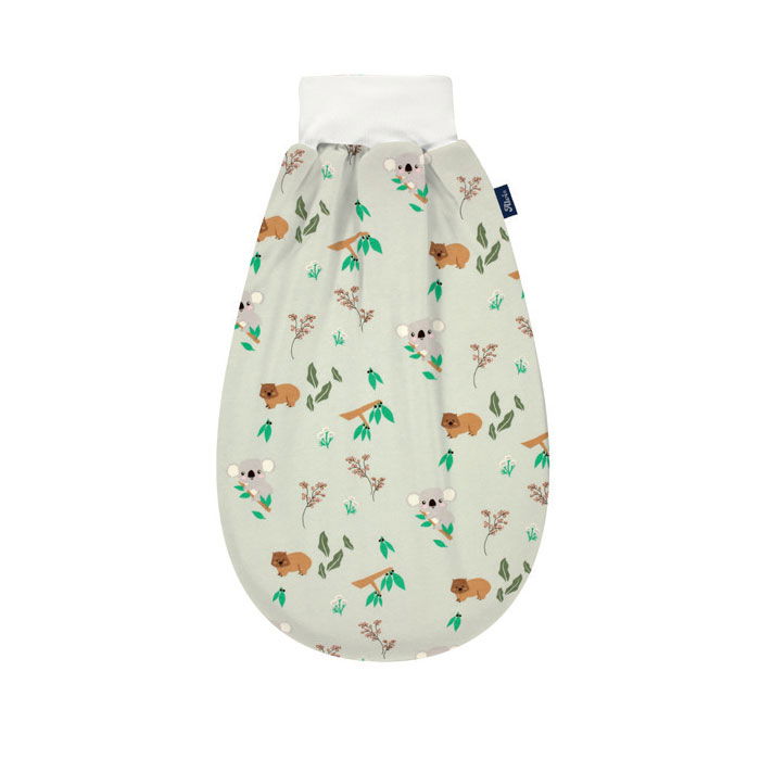 Alvi Schlupf-Mäxchen light Bio-Baumwolle Koalas World - für Babys von 0 bis 6 Monaten