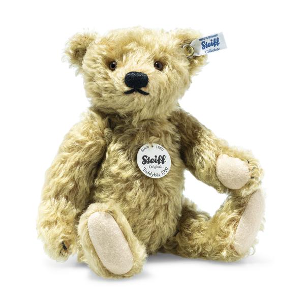 Steiff Teddybär Classic 1920 25 cm (portofrei) aus Mohair abwaschbar in Hellbraun