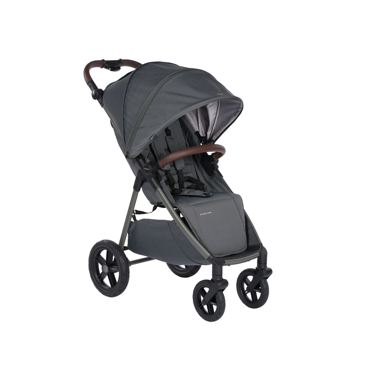Mast Swiss Design M.4x plus VOLCANIC ASH Sportwagen (Räder: High Performance Wheels)