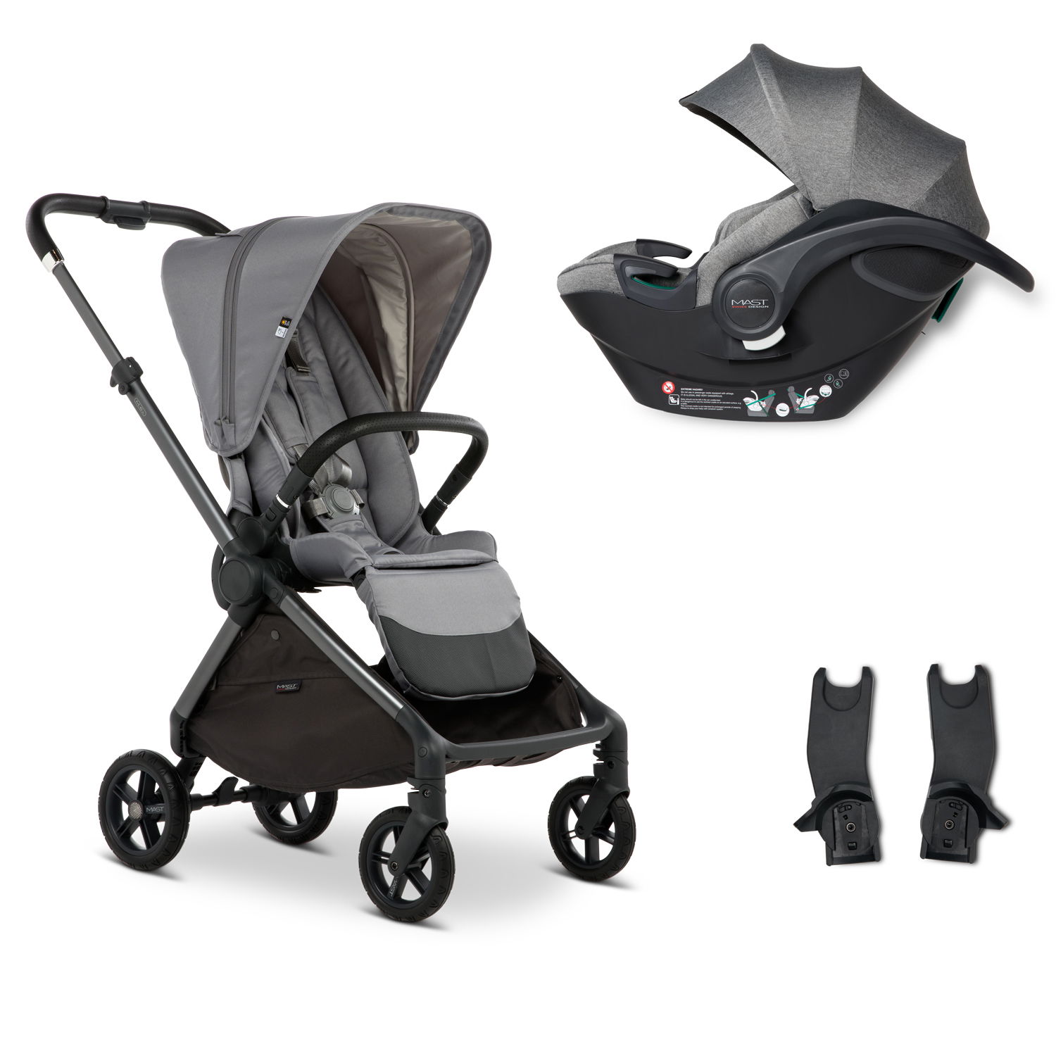 Mast Swiss M.6x KOALA Sportwagen DUO-Set