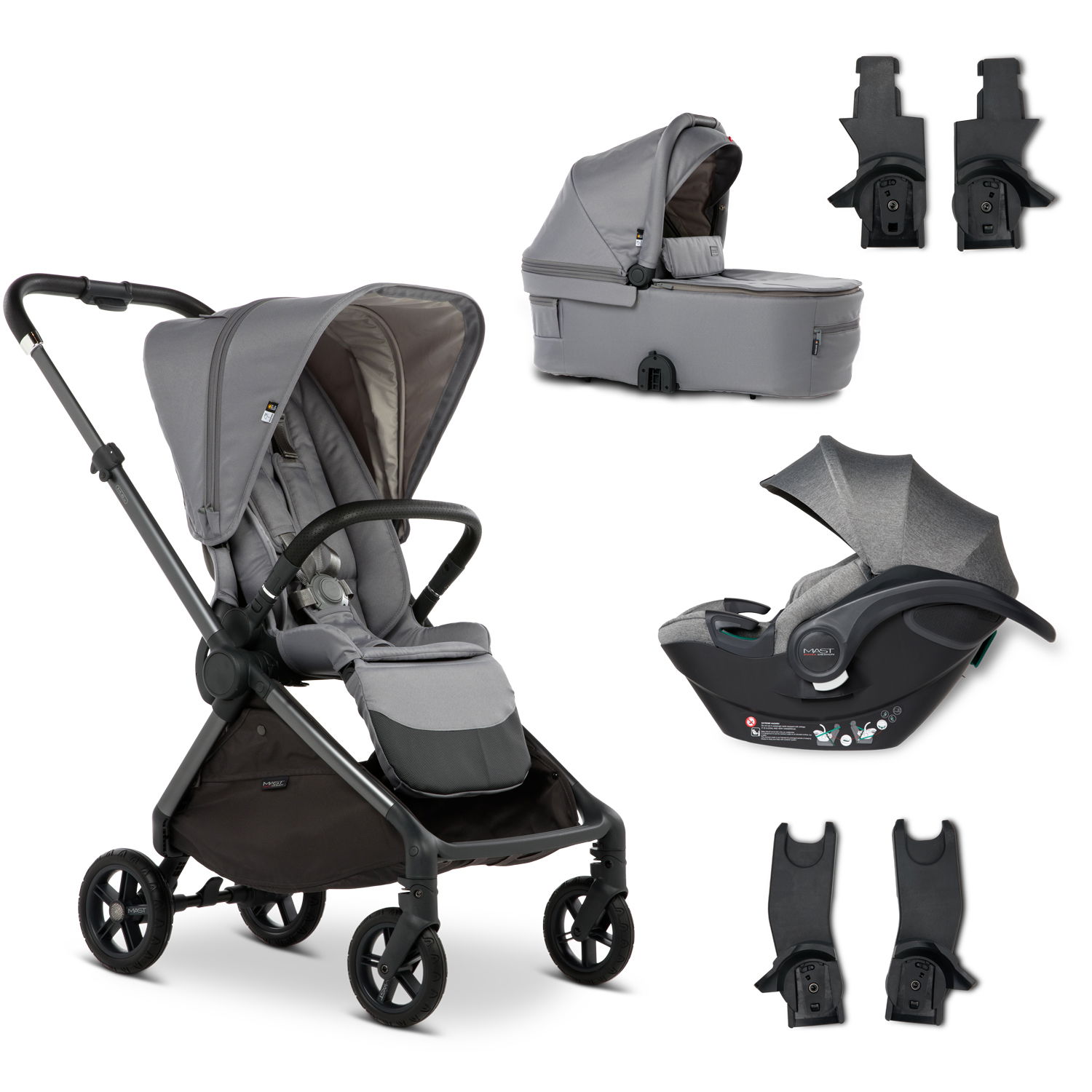 Mast Swiss M.6x KOALA Kinderwagen TRIO-Set