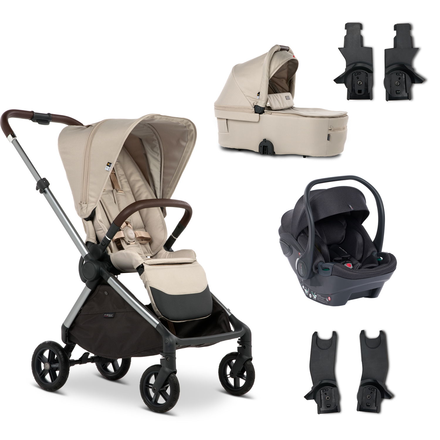 Mast Swiss M.6x LION Kinderwagen TRIO-Set