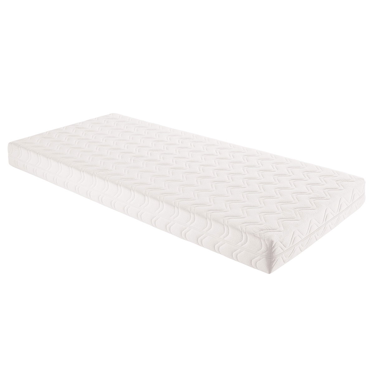 Paidi Vollschaum-Matratze 90x190 cm Bezug AIRWELL Sensitiv Doppeltuch Höhe 12 cm