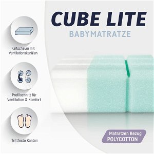 Zöllner Babymatratze Cube Lite 60x120 cm