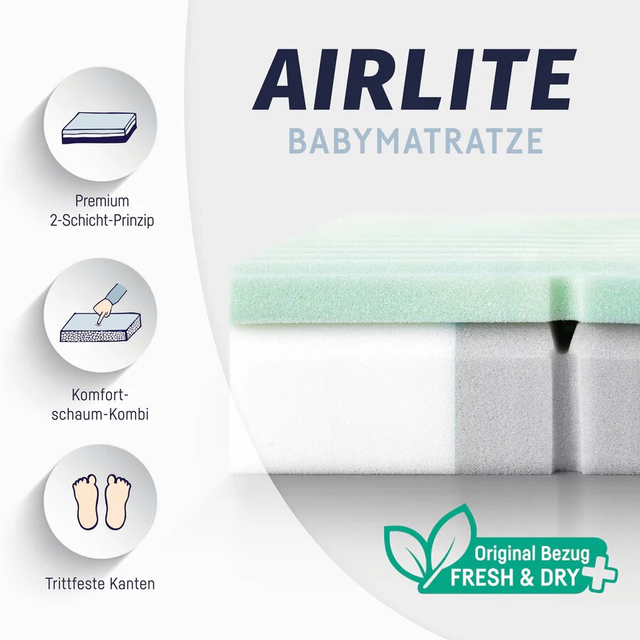 Zöllner Babymatratze Airlite 70x140 cm