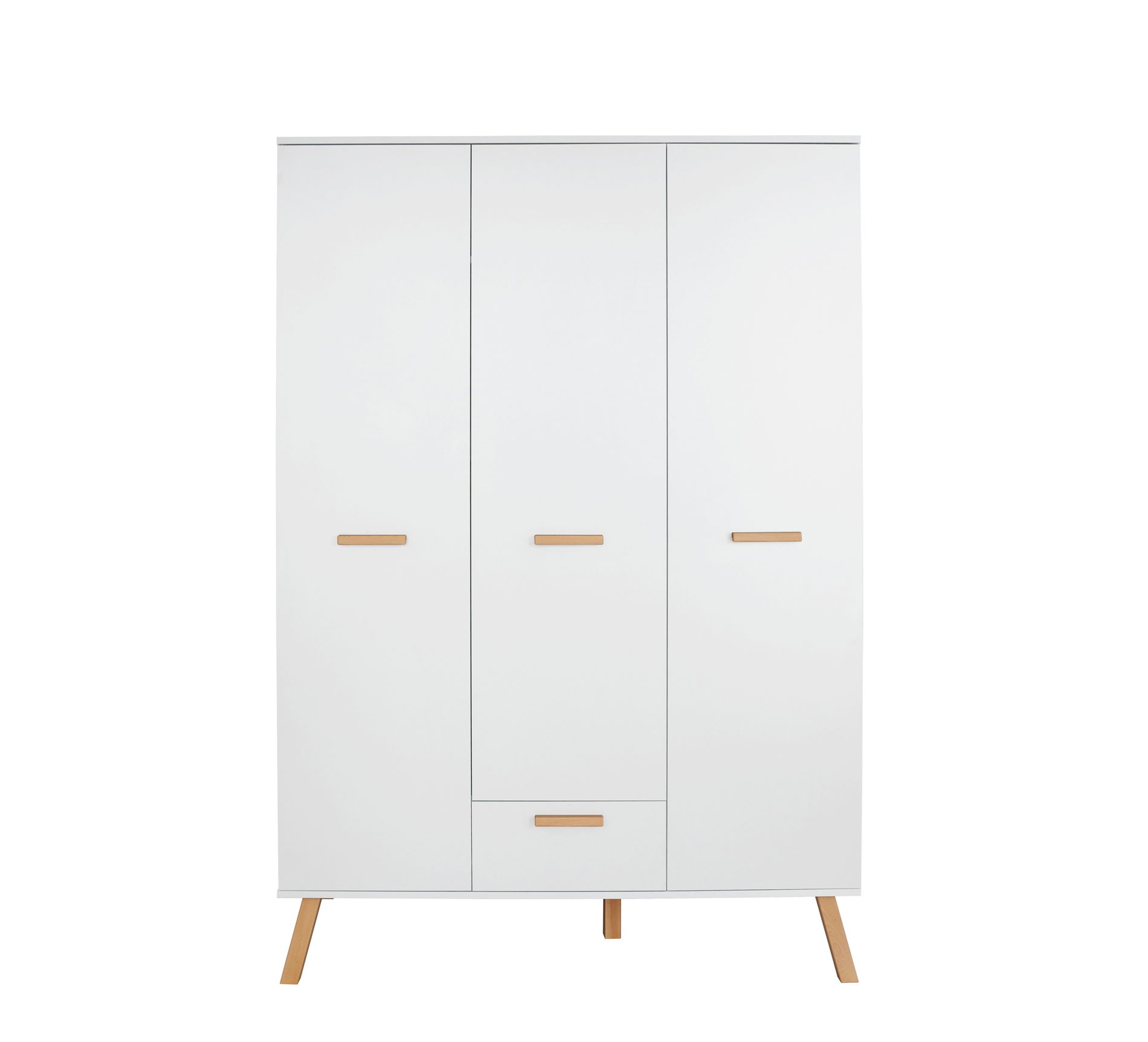 trendteam Kleiderschrank 3-türig Mats weiß