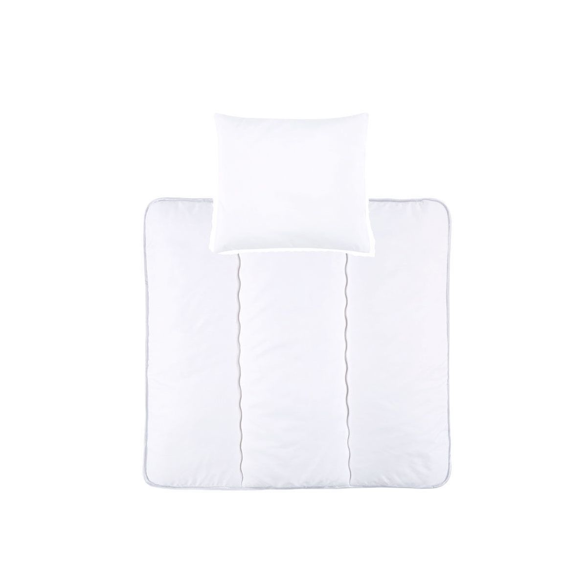 Alvi Microfaser Steppbett Set 80x80 & 35x40 100% Polyester