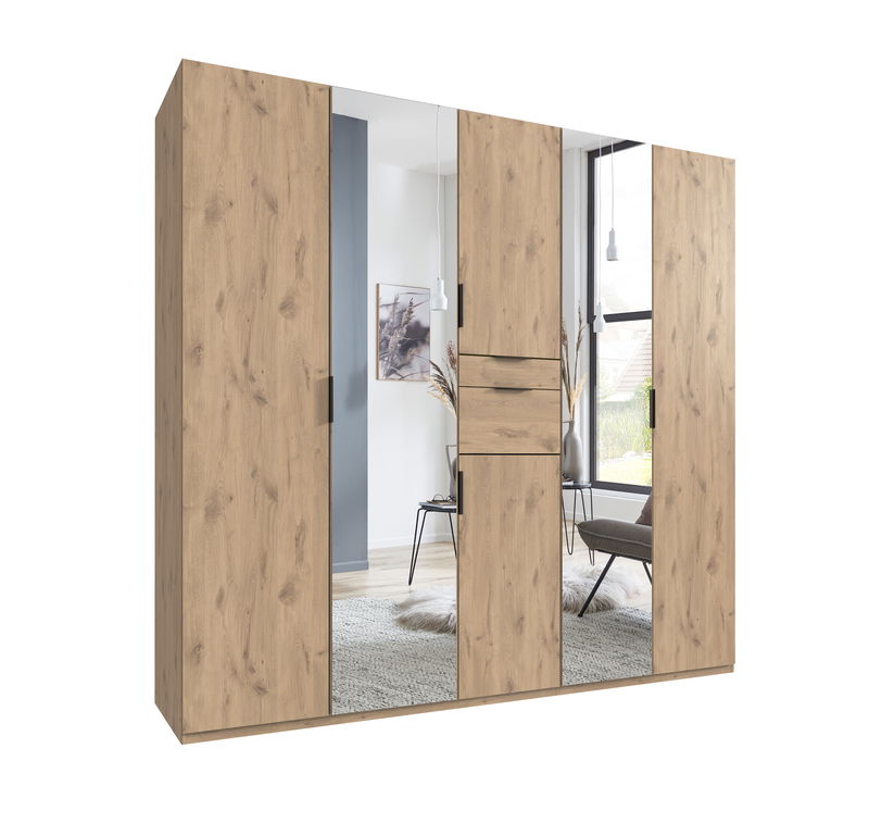 Wimex Moldau Drehtürenschrank 225CM Viking Oak Nachbildung Wimex Moldau Drehtürenschrank 225CM Viking Oak Nachbildung
