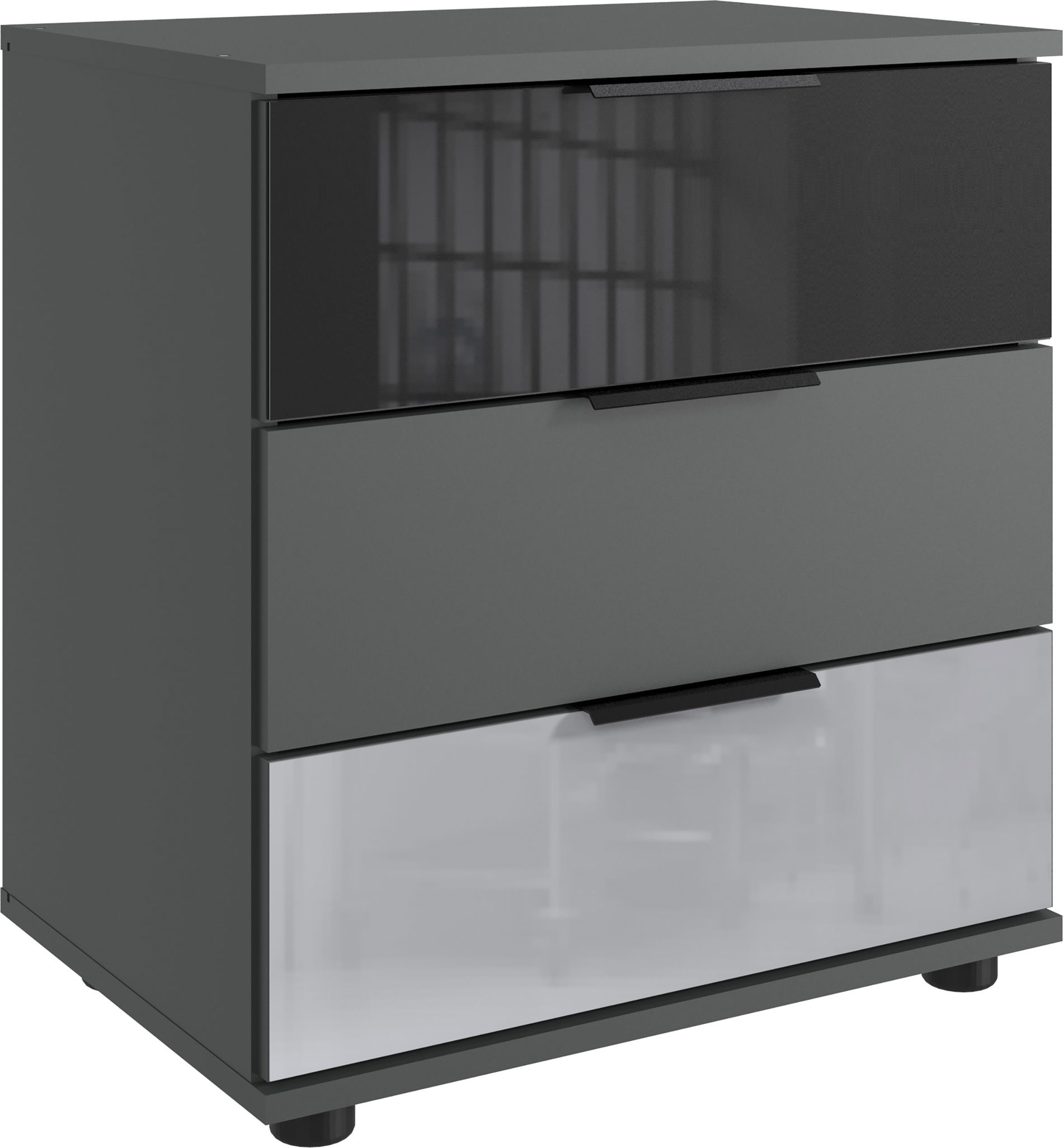 Wimex Monaco Nachtschrank Grafit/Grey