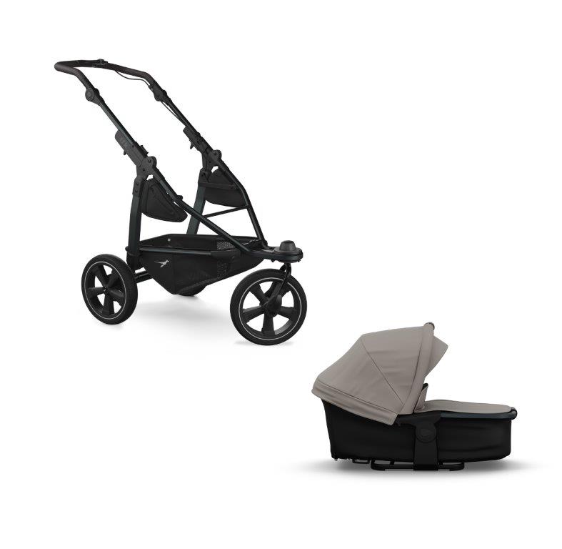 tfk mono2 Kombikinderwagen sand mit Luftkammer Radset