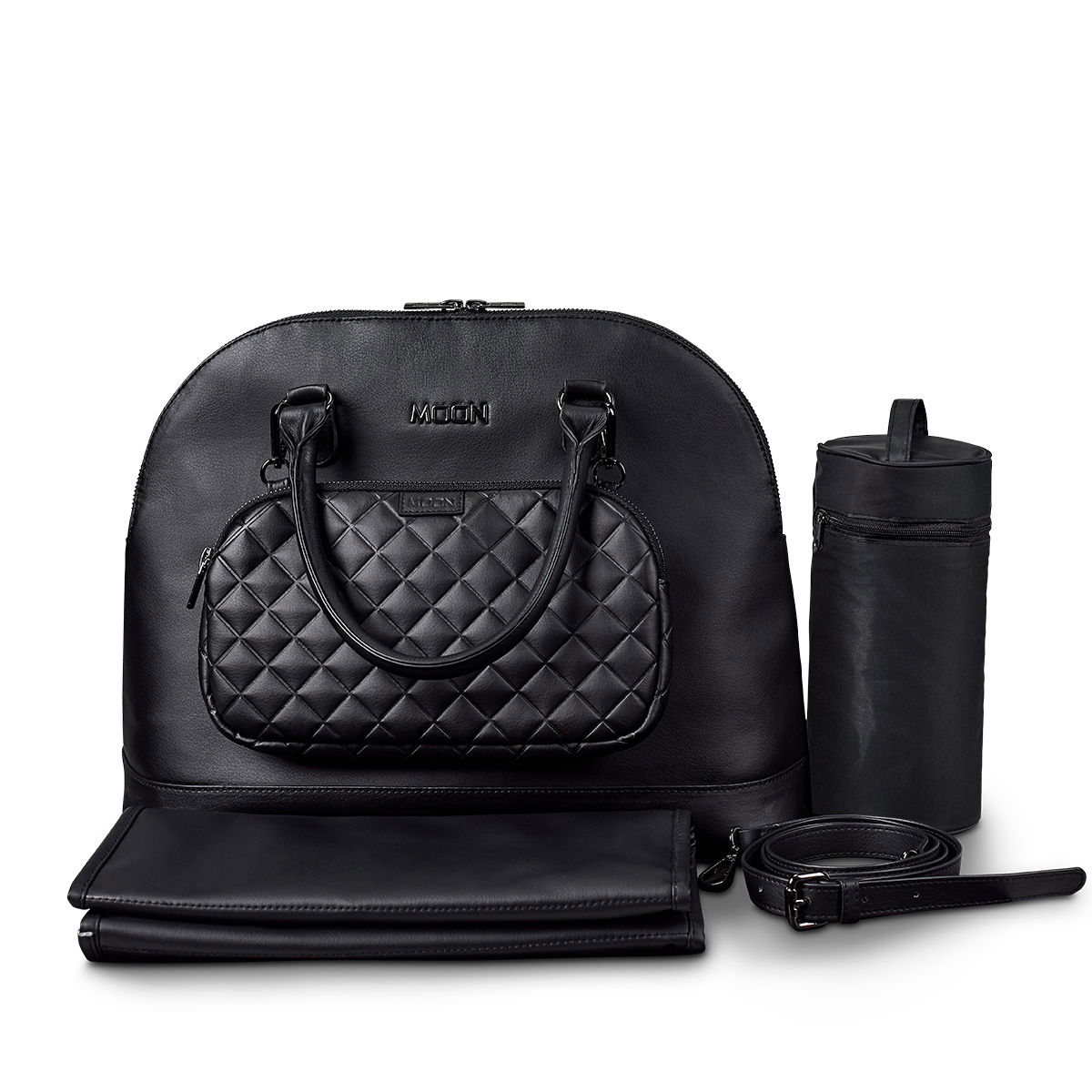 Moon Fashion Bag inkl. Clutch - black