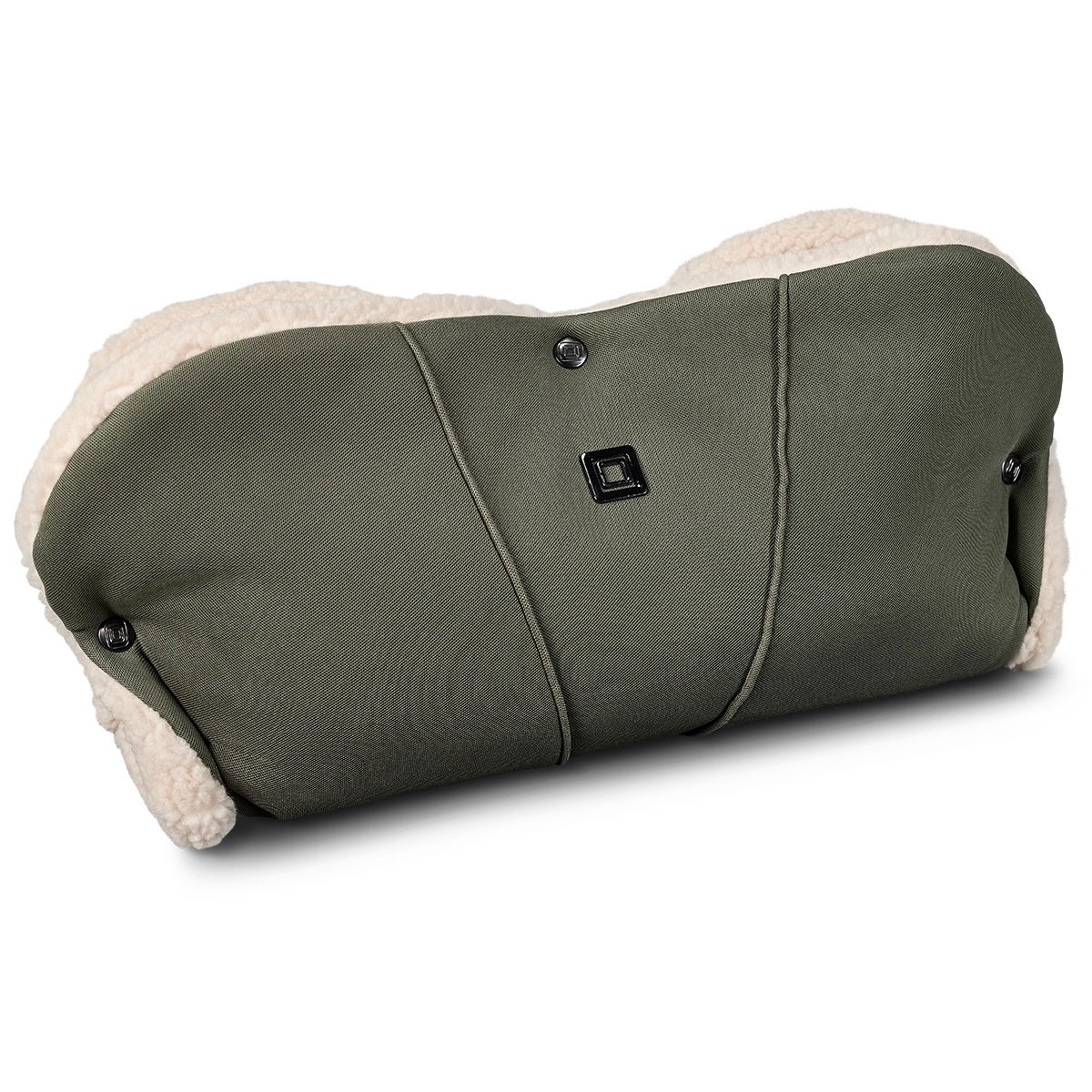 Moon Premium Handmuff moss mit wärmendem Kunstfelleinsatz