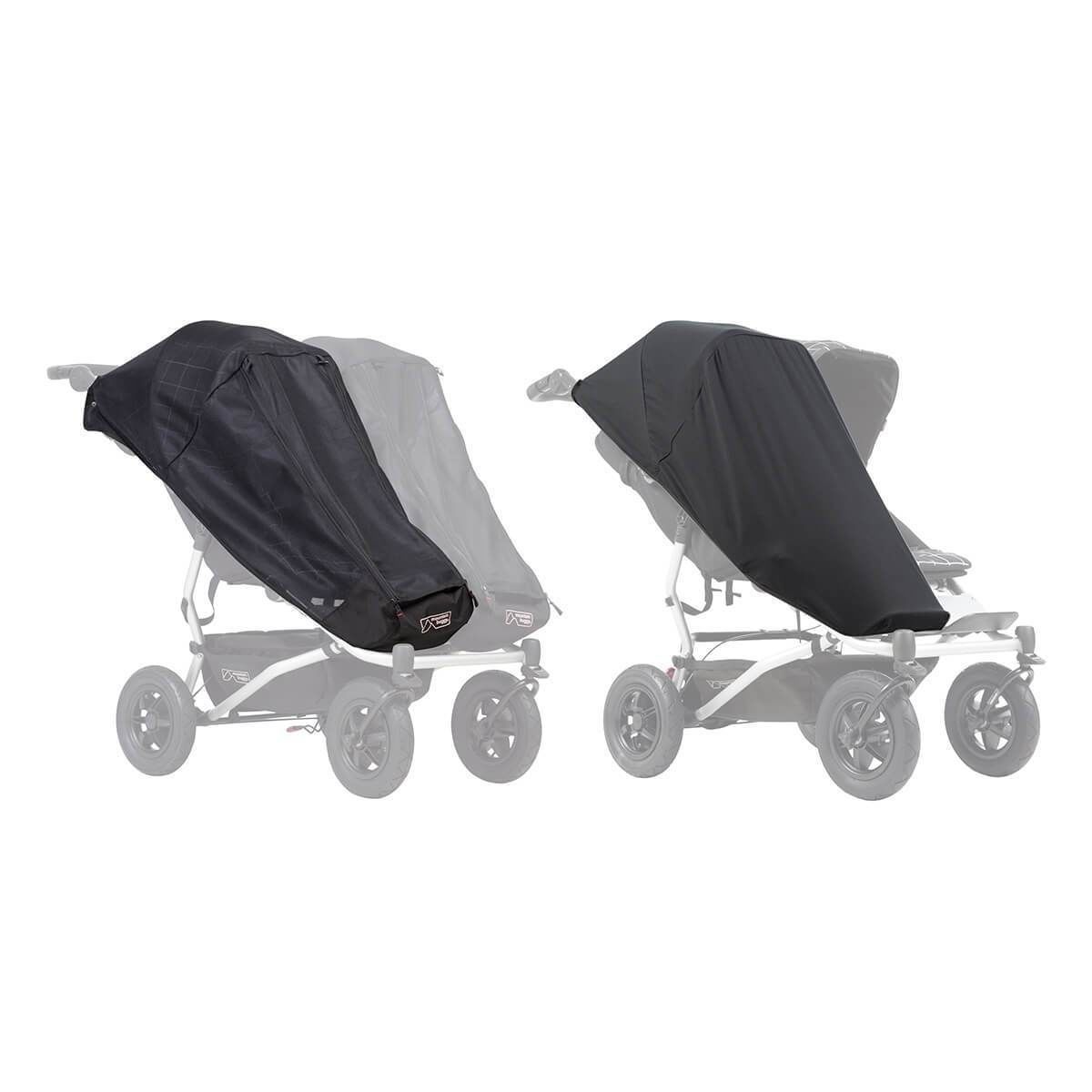 Mountain Buggy Single sun cover set für duet buggy