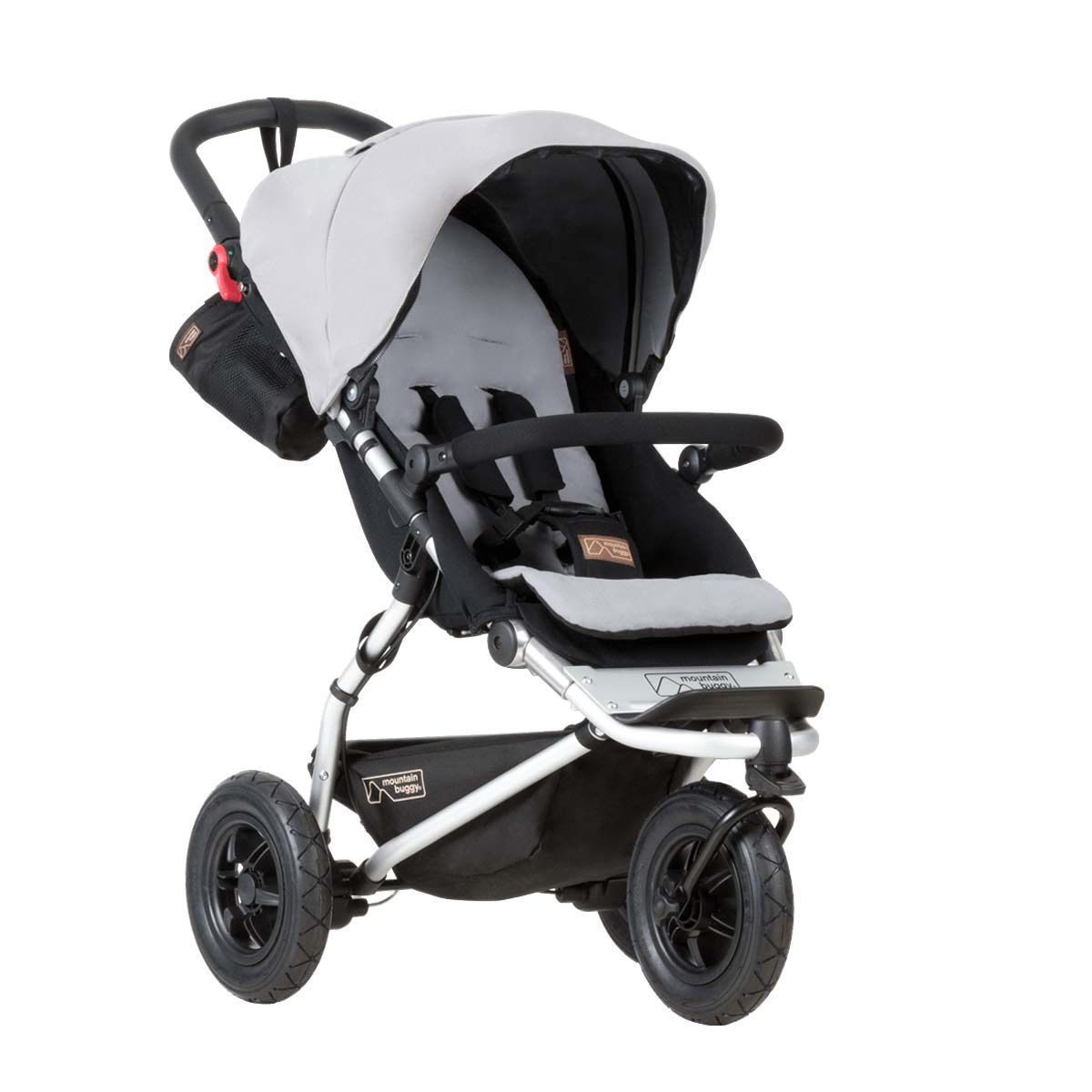 Mountain Buggy swift 3.2 in silver vielseitiger Buggy