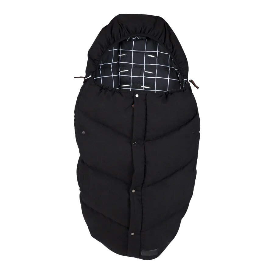 Mountain Buggy Luxus-Down Schlafsack schwarz