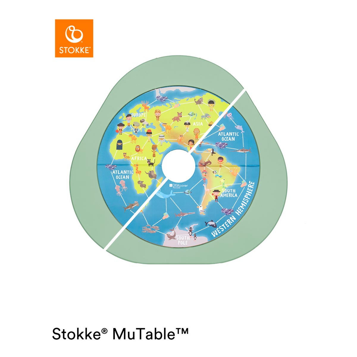 Stokke® MuTable™ Spielscheibe V2 Around The World