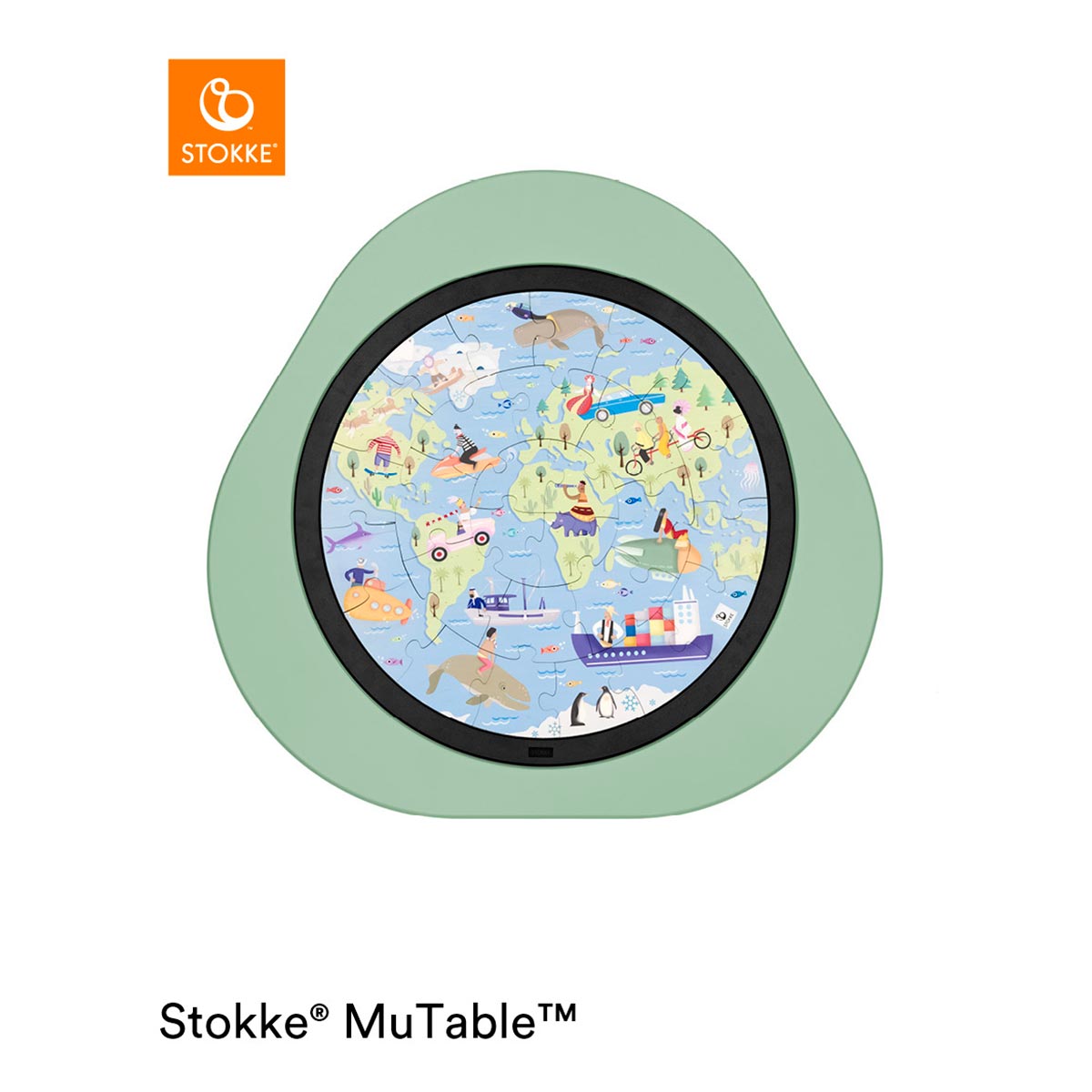Stokke® MuTable™ Puzzle V2 Rund um die Welt