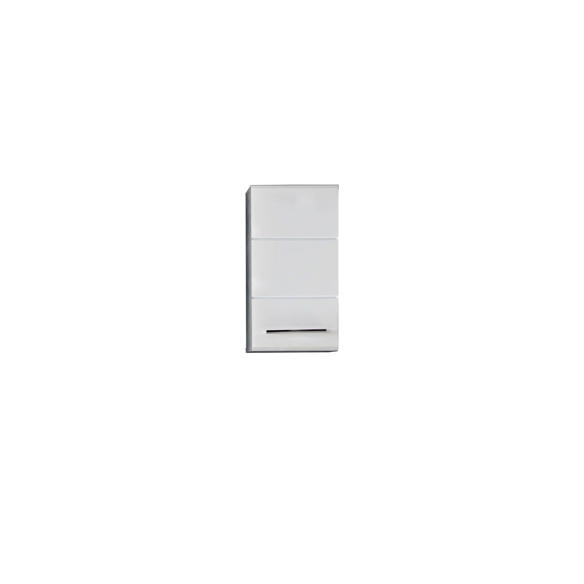 trendteam Nano Hängeschrank Weiß / Beton Stone