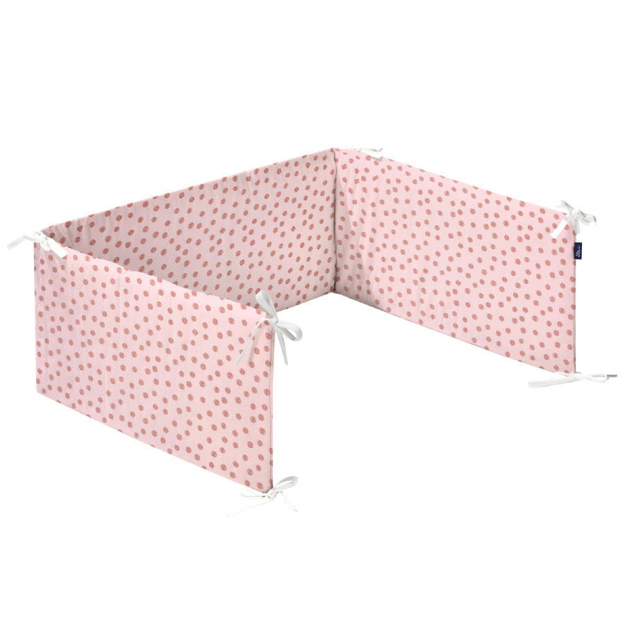 Alvi Nestchen Standard Curly Dots 100% Bio-Baumwolle