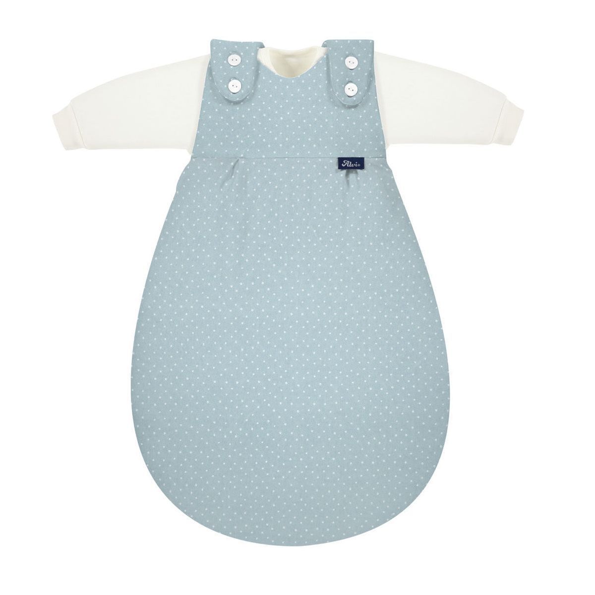 Alvi Baby Mäxchen Original New Dots 921-3 3-tlg. Schlafsack - Größe wählen