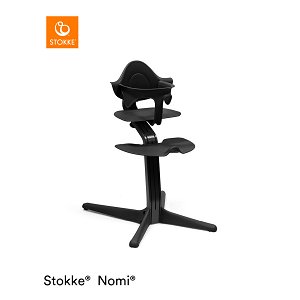 Stokke® Nomi® Stuhl mit Baby Set Black Black