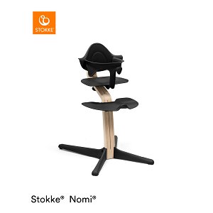 Stokke® Nomi® Stuhl mit Baby Set Natural Black