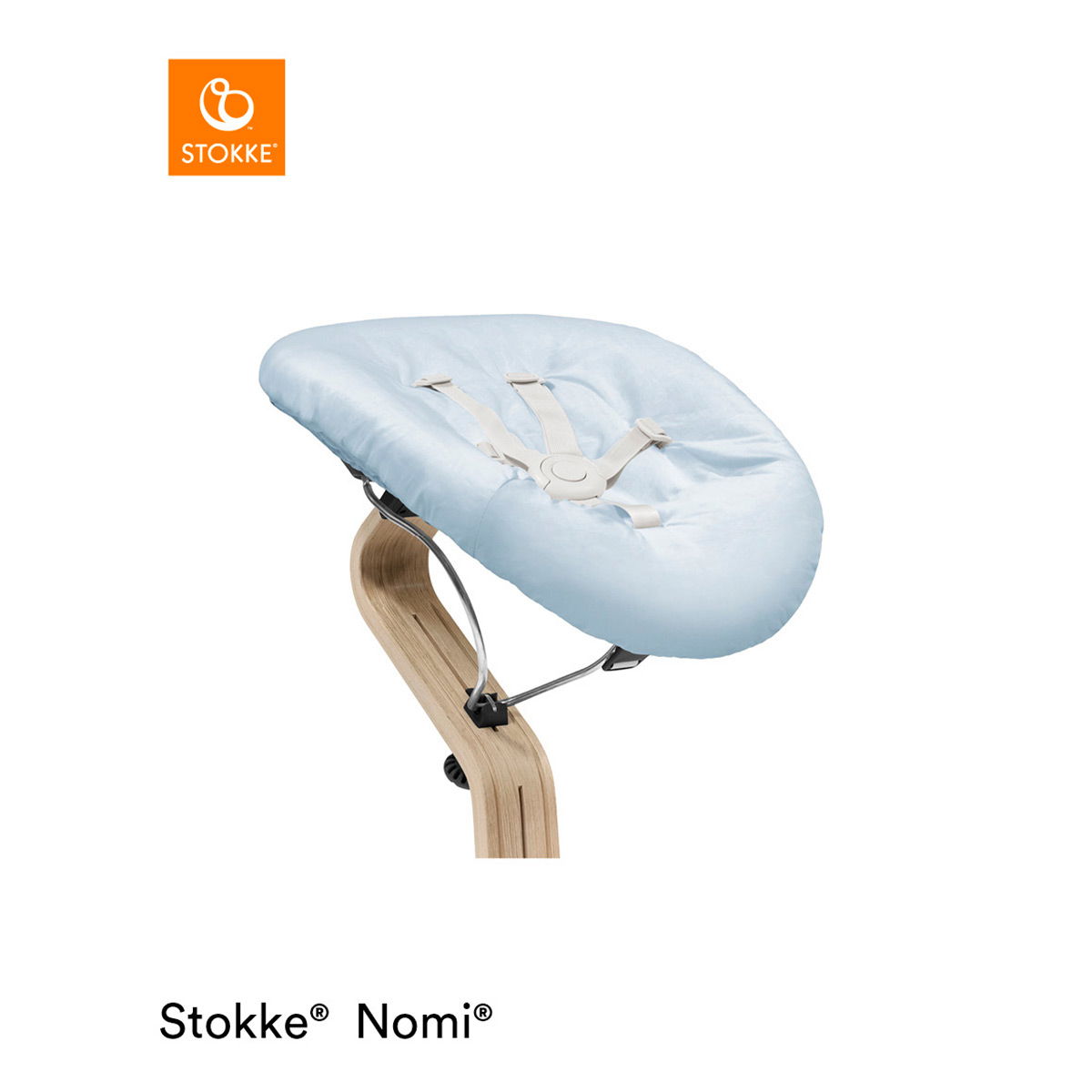Stokke® Nomi® Newborn Set Black/Grey Blue