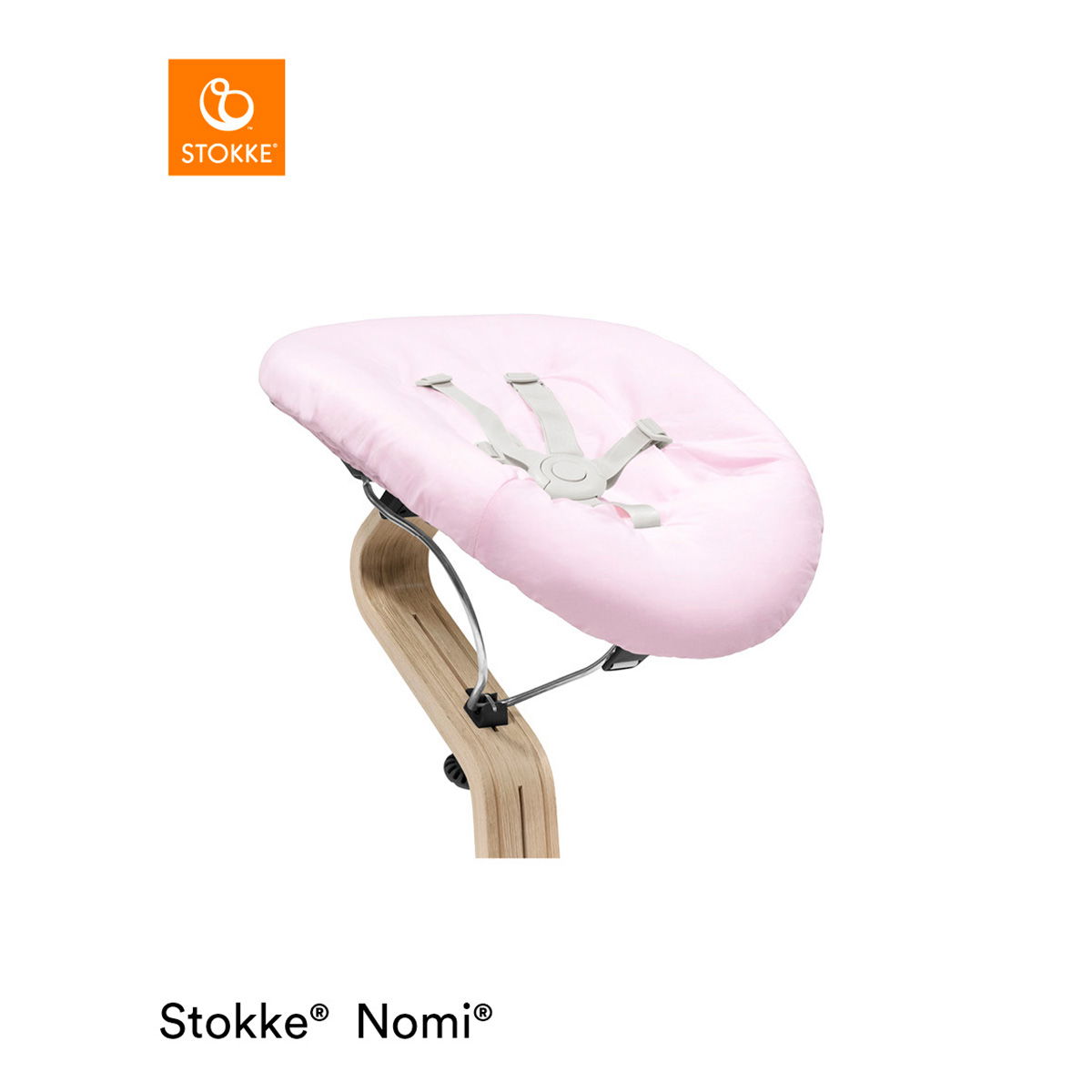 Stokke® Nomi® Newborn Set Black/Grey Pink