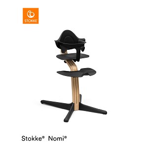 Stokke® Nomi® Stuhl GRATIS mit Baby Set Oak Black