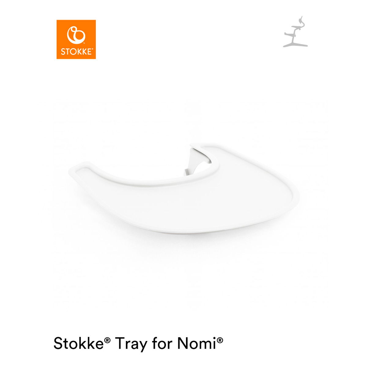Stokke® Tray für Nomi® White