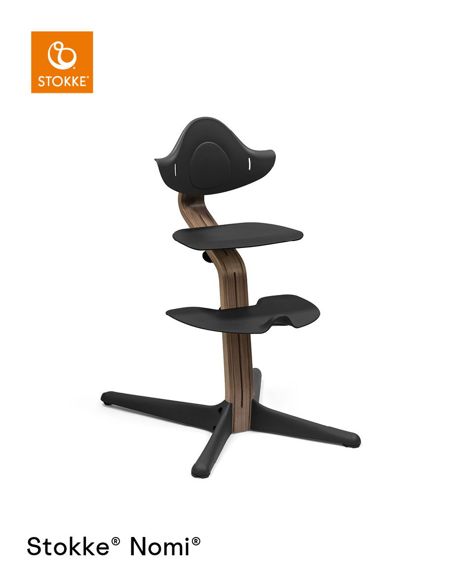 Stokke® Nomi® Chair Walnut - Walnut Black
