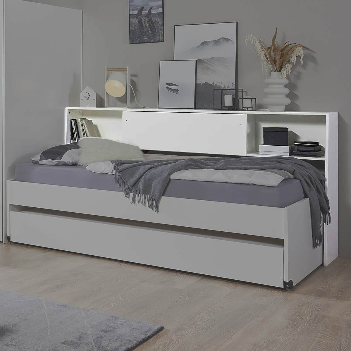 Wimex Norderney Überbau für Bett Weiß