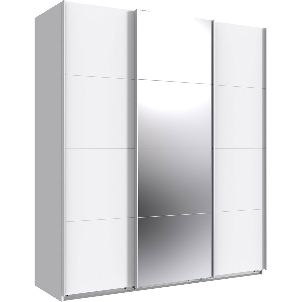 Wimex Norderstedt Schwebetürenschrank 180x208 cm Weiß