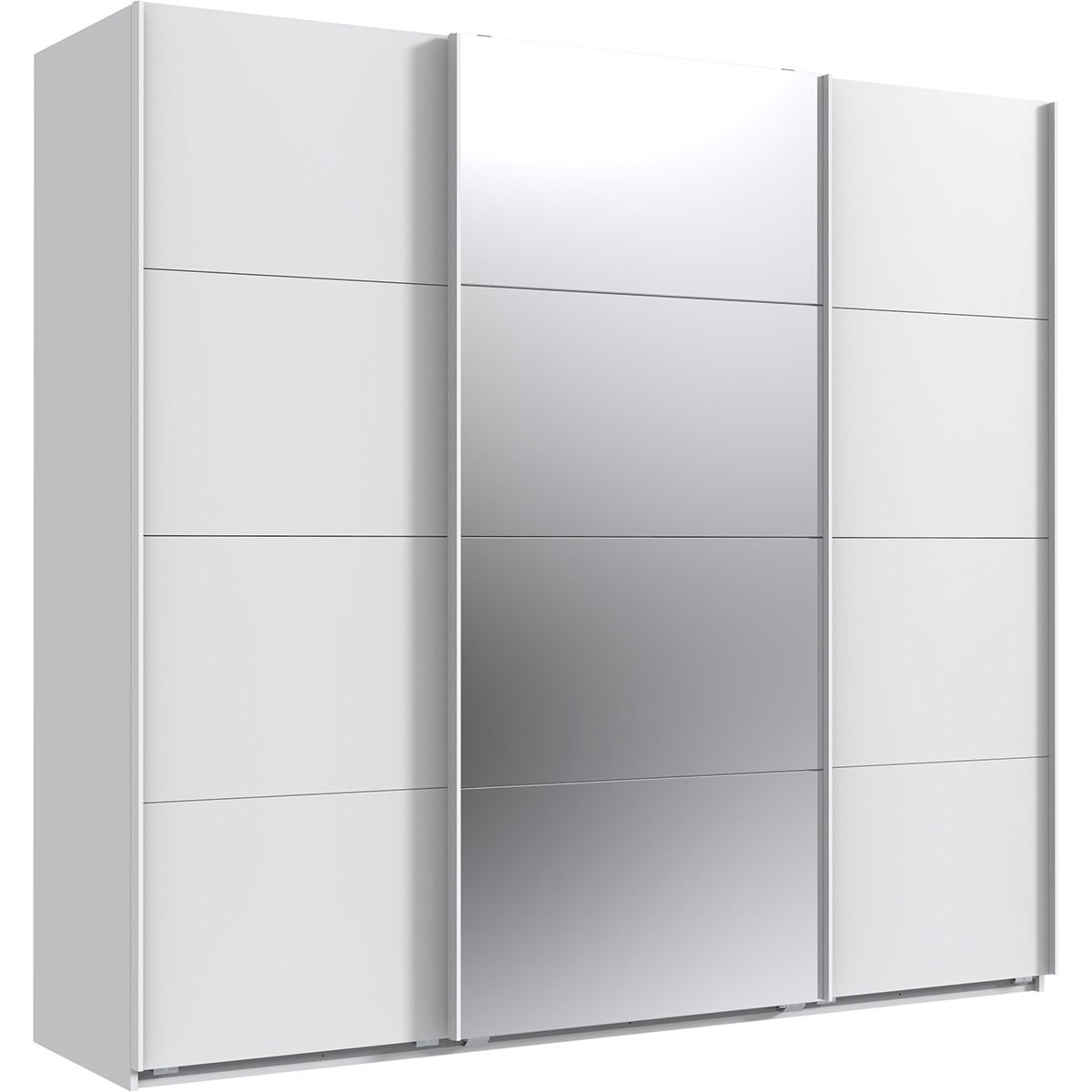 Wimex Norderstedt Schwebetürenschrank 225x208 cm Weiß